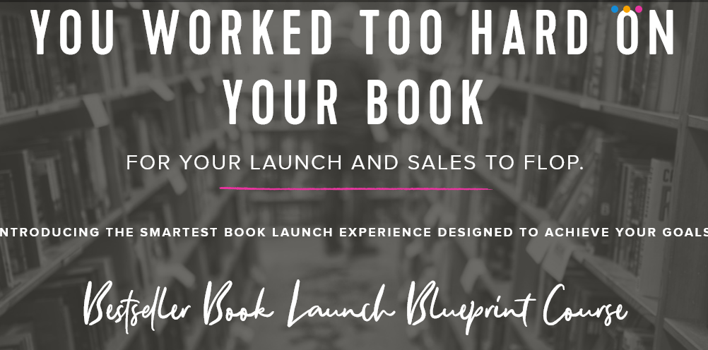 [SUPER HOT SHARE] Amber Vilhauer – Bestseller Book Launch Blueprint Download