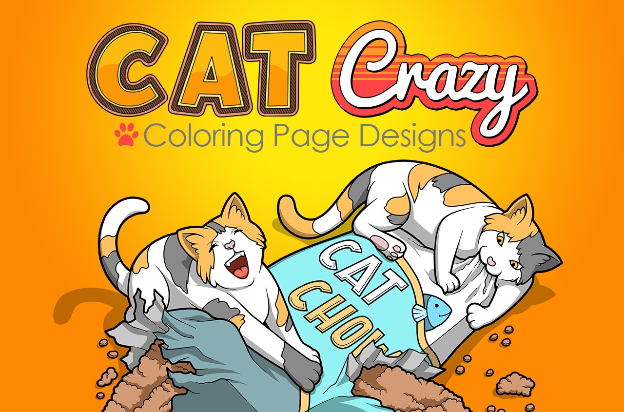 [GET] Cat Crazy Coloring Pages (FE Only) Free Download