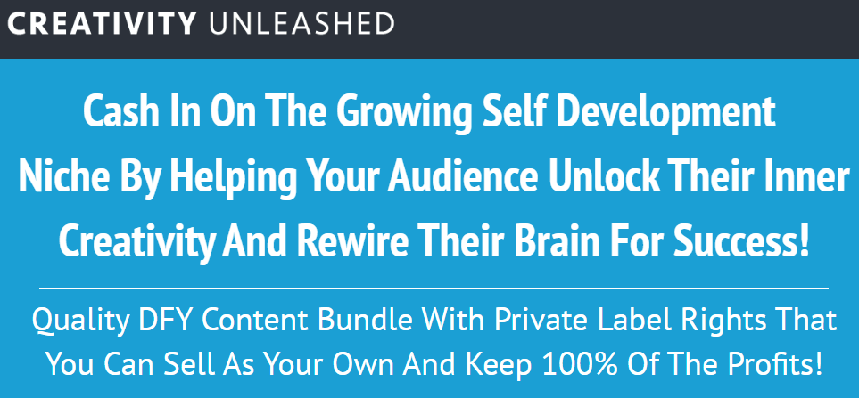 [GET] Creativity Unleashed Download