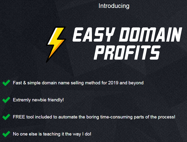 [GET] Easy Domain Profits Download