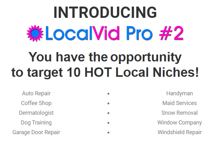 [GET] LocalVid Pro 2 + OTO’s Free Download