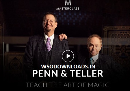 [SUPER HOT SHARE] MasterClass – Penn & Teller Teach the Art of Magic Download