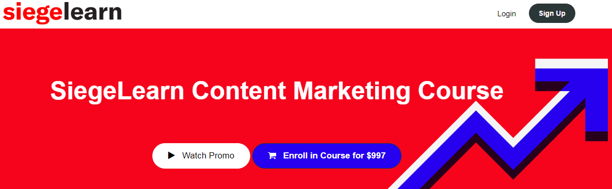 [SUPER HOT SHARE] SiegeLearn Content Marketing Course Download