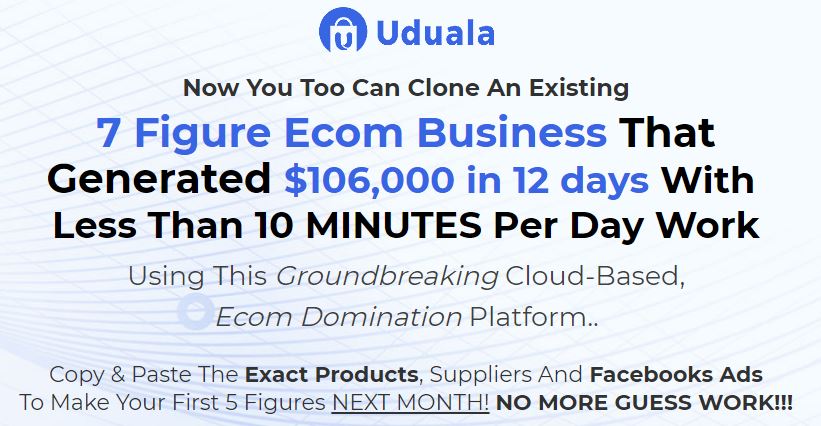 [GET] Uduala ECom Domination – Create Your Own Account Download